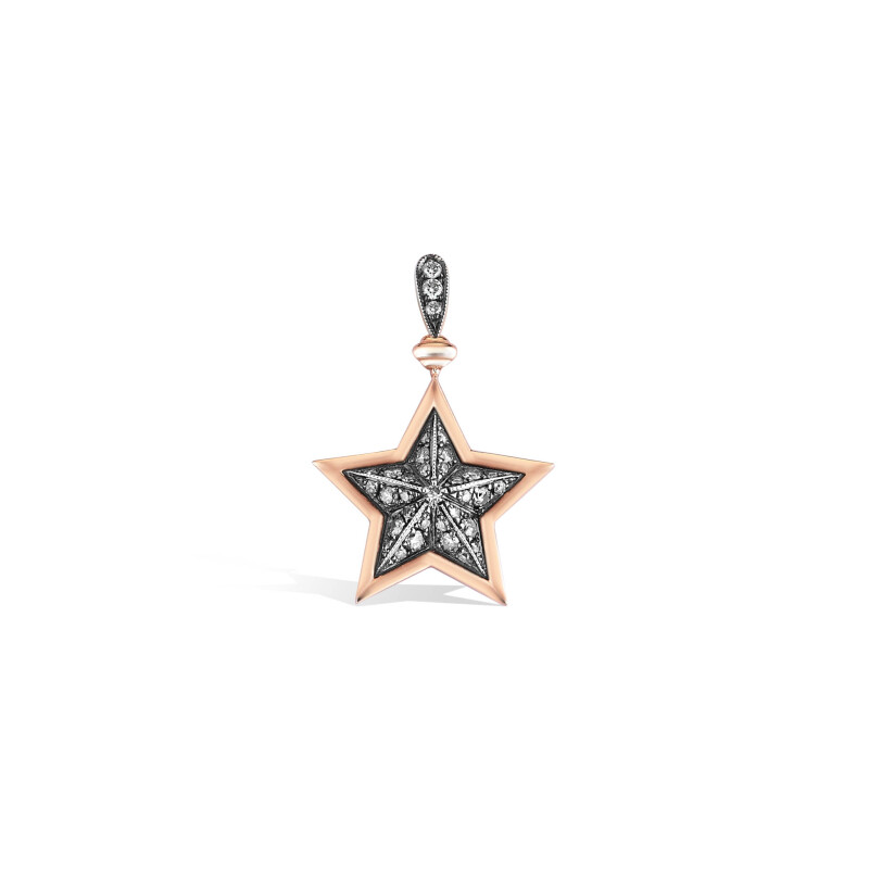 Medium Diamond Star Pendant